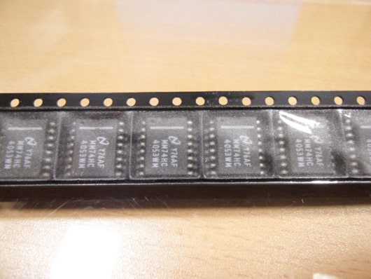 MM74HC4053WMX. MM74HC4053WM. 74HC4053. SOIC-16 (M16B). Triple 2-Channel ...