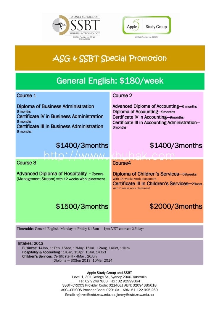 SSBT (Sydney School of Business & Technology) : 네이버 블로그