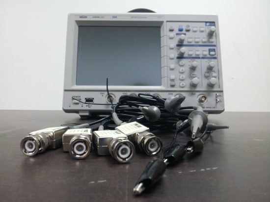 [판매] 중고오실로스코프 르크로이 Wavejet 354 500MHz 4채널 - 테스트박스 : 네이버 블로그