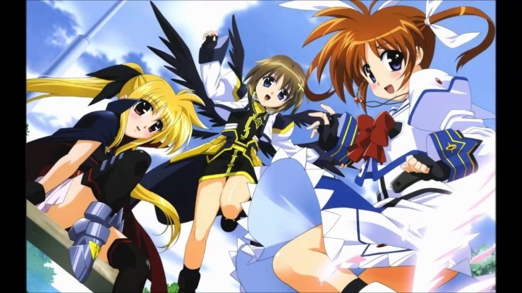 마법소녀 리리컬 나노하 A S 11화 삽입곡 Snow Rain 네이버 블로그