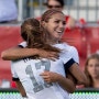 미국여자축구대표팀 Alex Morgan 2골 앞세워 캐나다와의 친선전 3-0승