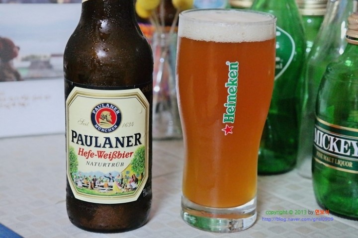 파울라너 헤페바이스비어 (PAULANER HEFE WEISSBIER), 독일맥주 : 네이버 블로그