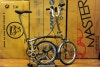 brompton M3L 廃盤人気カラーワインレッド（超希少♫赤の台湾