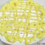 라체나 3D 후라이팬으로 계란그물망 만들기