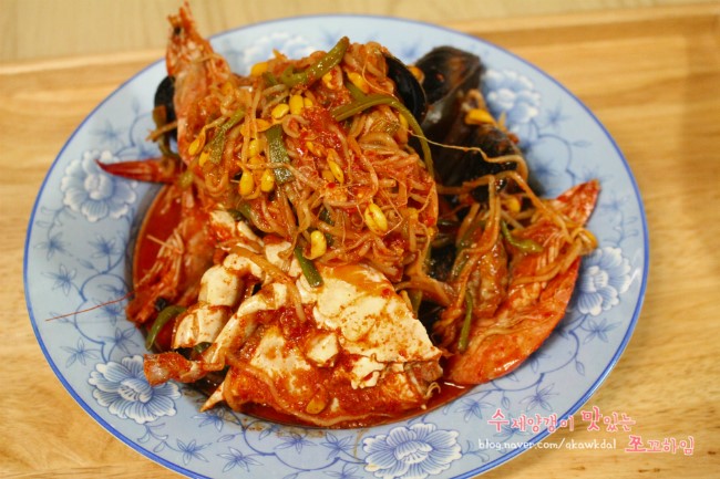 해물찜 만드는법/콩나물 해물찜 만들기/해물찜 양념장- 새우는 누가좀 발라줘요 : 네이버 블로그