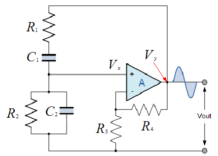 발진기 ( oscillator ), Wien bridge oscillator  ---( 12-2 ) : 네이버 블로그