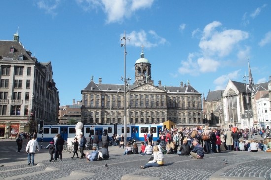 Amsterdam • Holland_담광장, 왕궁 그리고 국립기념비