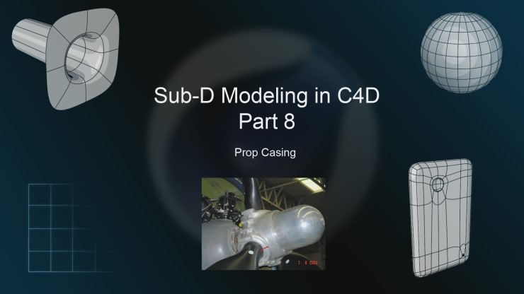 Sub-D Modeling in C4D - Lesson 8 - Prop Case - Radial Extrusions : 네이버 블로그