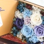 사랑하는 사람에게 생일꽃선물 - 블루로즈,파란장미가 대세