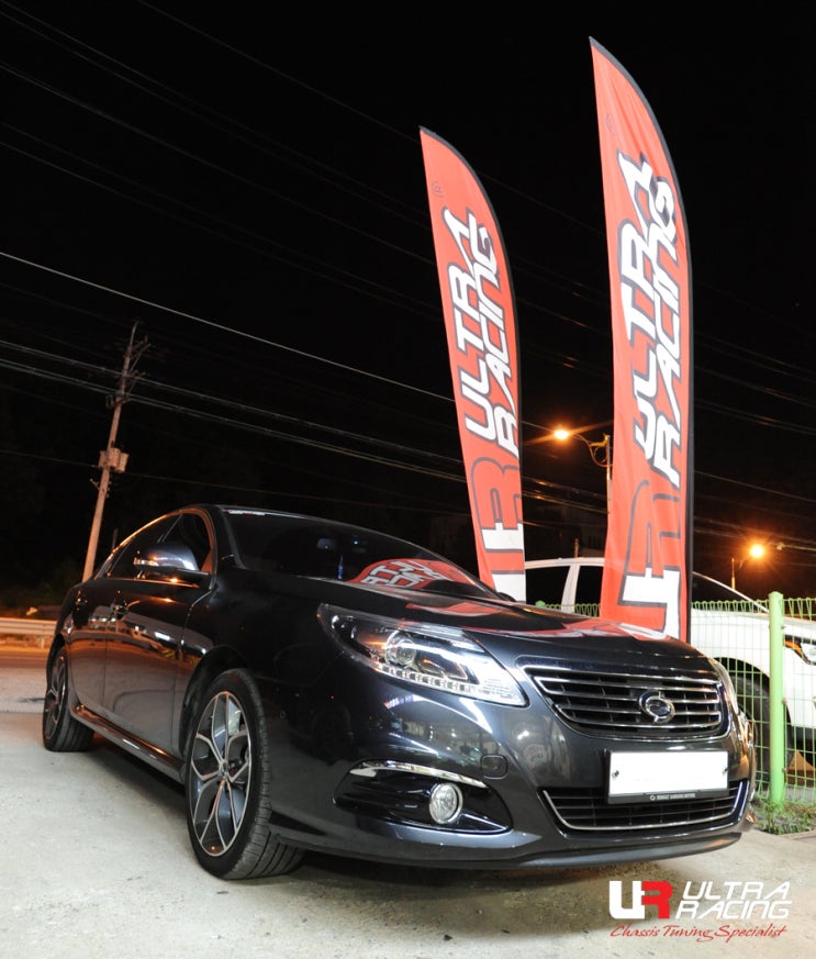 르노삼성 SM5 (L43), SM7 (L47)용 울트라레이싱 스트럿바, 하체보강킷 신제품, Ultra Racing RENAULT ...