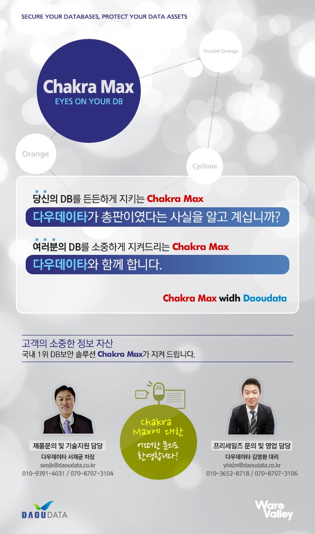 [다우데이타] Chakra Max 총판 소개 EDM_[와이컴즈] : 네이버 블로그
