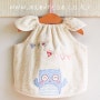 유기농 아기 조끼 만들기(오가닉 아기 조끼 DIY)- 태교바느질로 아기옷 만들기