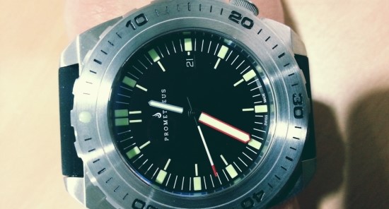 Prometheus Manta Ray Men's Diver Watch Black Dial 1U : 네이버 블로그