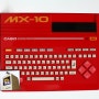 MSX CASIO MX-10 red