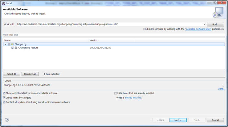 cvs에 commit 이력 조회 하기 - Eclipse CVS ChangeLog plugin : 네이버 블로그
