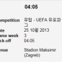 UEFA 유로파리그 NK 디나모 자그레브 vs PSV 아인트호벤 경기분석