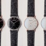 [손목시계추천] 높은 품질에 얇고 합리적인 가격대 그리고 따뜻한 느낌의 순모스트랩의 손목시계 - Rossling & Co.