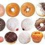 도넛 스티커 사진 모음