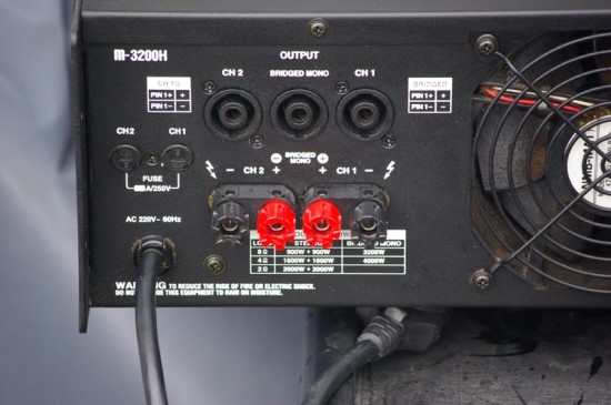 고출력 중고파워앰프를 찾는다면 국내산 M3200H 추천합니다 !! : 네이버 블로그