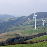 한 편의 풍경화가 만드는 에너지, 대관령 삼양목장의 풍력 발전기