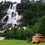 노르웨이 보스 - 트빈드 폭포 (Tvindefossen) & 트빈드 야영장 (Tvinde Camping)