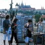 프라하 여행, 둘째날-9, 카를교위에서, Praha (Prague) tour, 2nd day-9, On the Charles Bridge, June, 2008