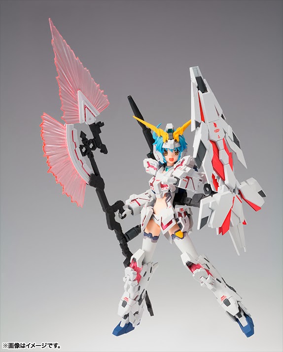 [BanDai] AGP : MS Girl : RX-0 유니콘 건담 걸 : 네이버 블로그