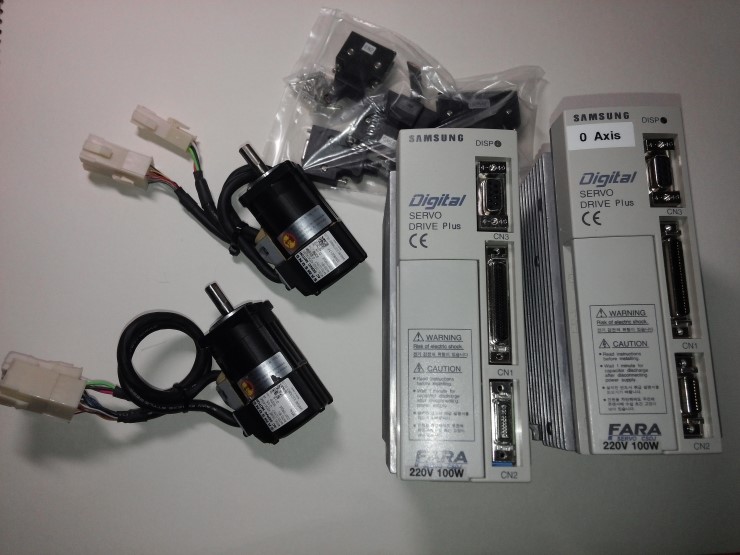 삼성 서보 (CSDJ-01BX2 + CSMZ-A5DA1ANM3) 자료 : 네이버 블로그