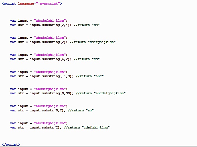 javascript substring, substr 함수를 알아보자 : 네이버 블로그