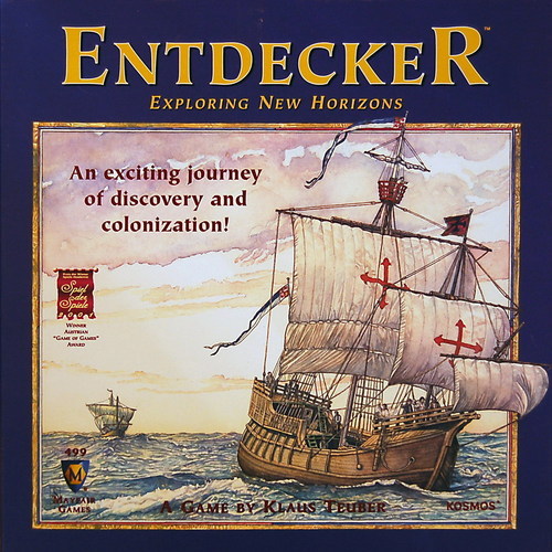 [보드게임감상 76] Entdecker: Exploring New Horizons (Klaus Teuber , 2001 ...