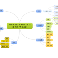 자아성찰 마인드맵