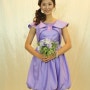LBM091601613 / Lavender Bubble Skirt Mini Dress - 라벤더 버블스커트 미니드레스 [드레스 판매, 대여] / ELDAMIKA