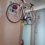 자전거 벽걸이 거치대 설치