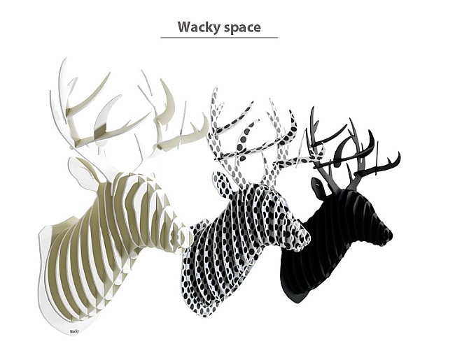 디자인소품,wacky deer,헌팅트로피 사슴머리 장식 : 네이버 블로그