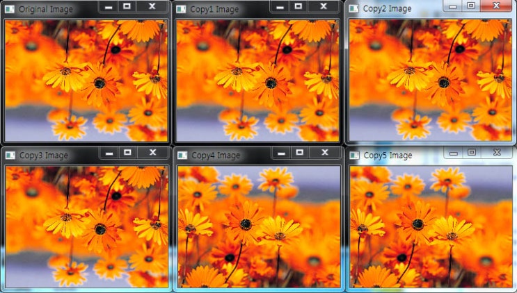 [OpenCV] Mat 클래스의 몇가지 얕은 복사, 깊은 복사 예제 : 네이버 블로그