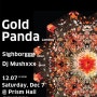 GOLD PANDA 20131207