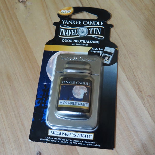 YANKEE CANDLE TRAVEL TIN MIDSUMMER'S NIGHT 양키캔들 트래블 틴 / 휴대용 양키캔들, 방향제