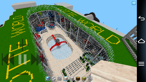 마인크래프트 놀이공원의 실제 생활