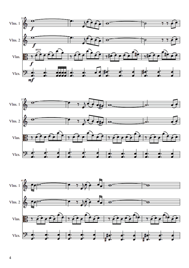 Piazzola Libertango 현악 4중주(String quartet) 악보/동영상 네이버 블로그