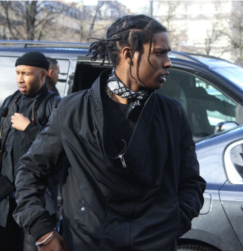 ASAP Rocky wears Rick Owens for Adidas Running Sneakers during Paris  Fashion Week, Upscale…