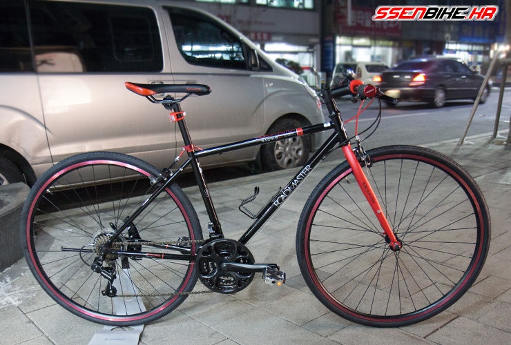 [원주 자전거] 2013 로드마스터 R21 (블랙/레드) - 2013 Roadmaster R21 [원주 하이브리드 자전거 ...