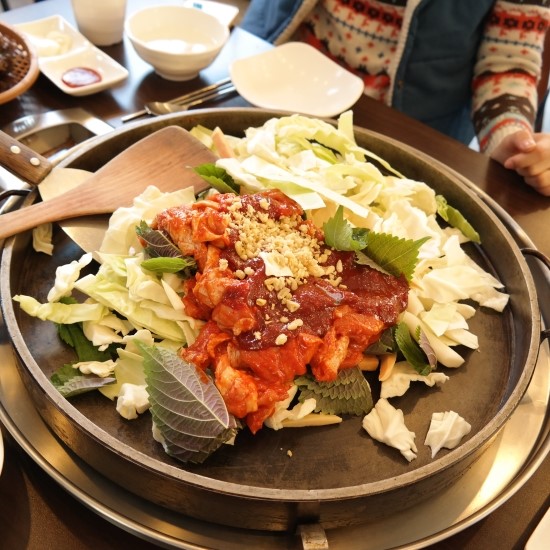 가평맛집)잣으로 고소한 소문난 닭갈비♡