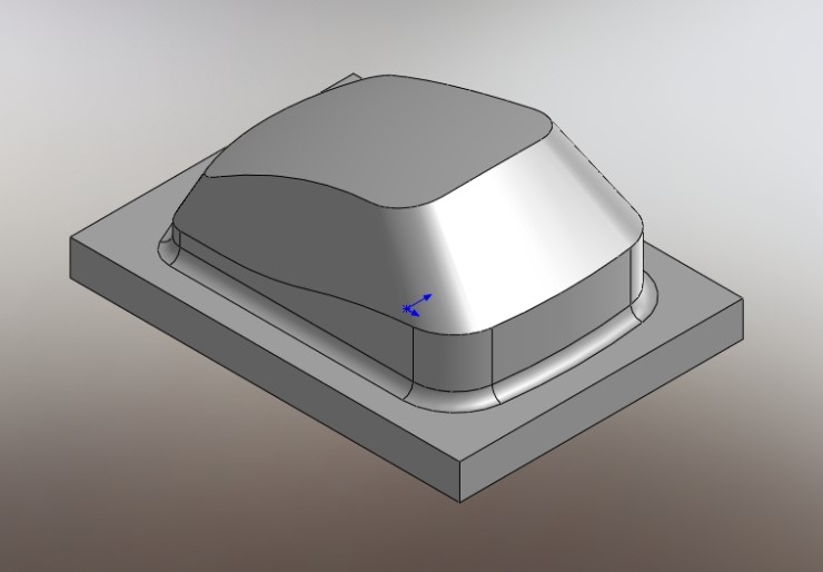 솔리드웍스 Surface Modeling 연습 : 네이버 블로그