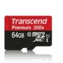 TRANSCEND MICROSDXC 64GB UHS-1 CLASS10 300배속