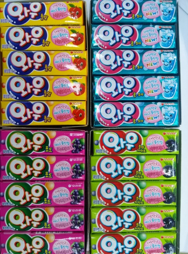 껌들의 세계!! 월드 오브 WOW gum!! 와우껌 4종세트 : 네이버 블로그