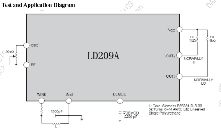 LD209A Metal Proximity Detector IC : 네이버 블로그