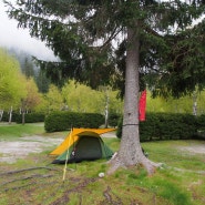 [스위스 여행] 프랑스 샤모니에서의 캠핑
