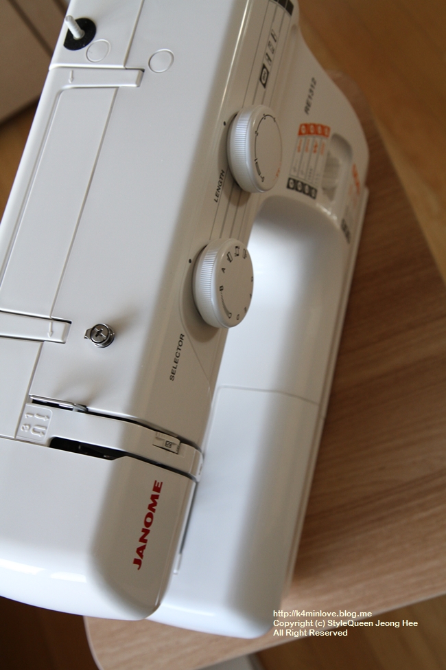 가정용재봉틀 추천 자노메미싱(JANOME) RE1312 초보자도 쉽게 할수있는 재봉틀 네이버 블로그