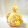 [비즈공예] 노란 장미를 품은 환상적인 드레스 로마나(Romana)