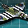 [Tamiya 1/32] Spitfire Mk.IXe - 색칠